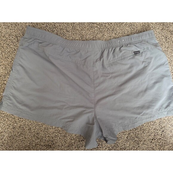 Columbia Women's XL Green Shorts Pockets Drawstring Athleisure Hiking Summer - Picture 3 of 6